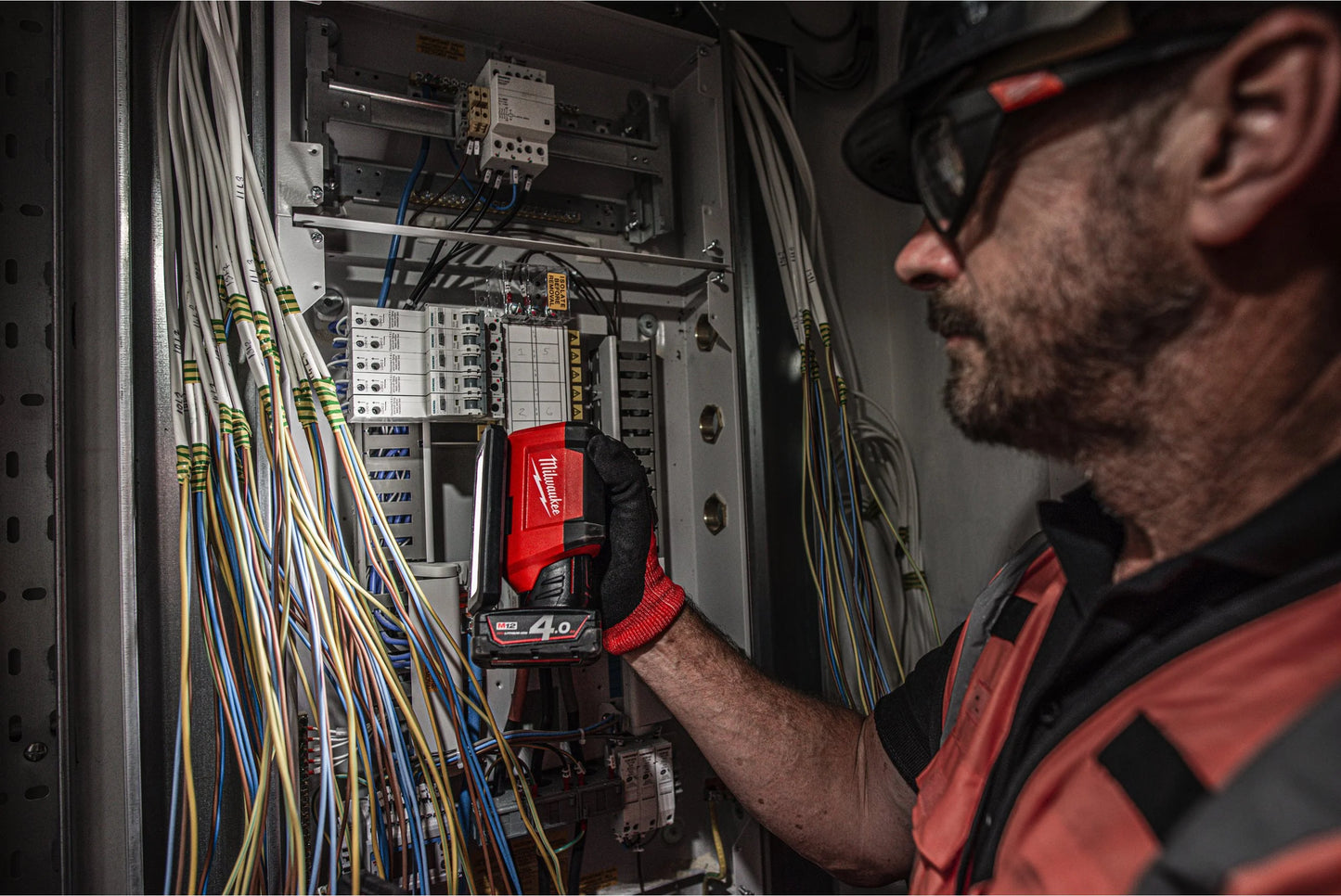 Luz de área giratória PAL-0 Milwaukee M12