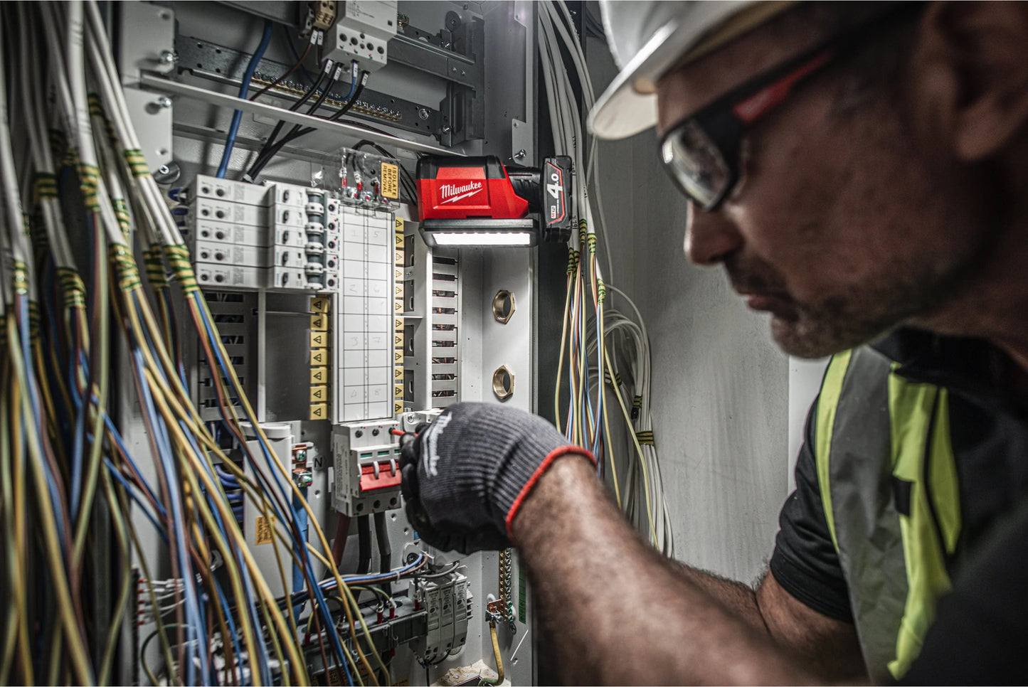 Luz de área giratória PAL-0 Milwaukee M12