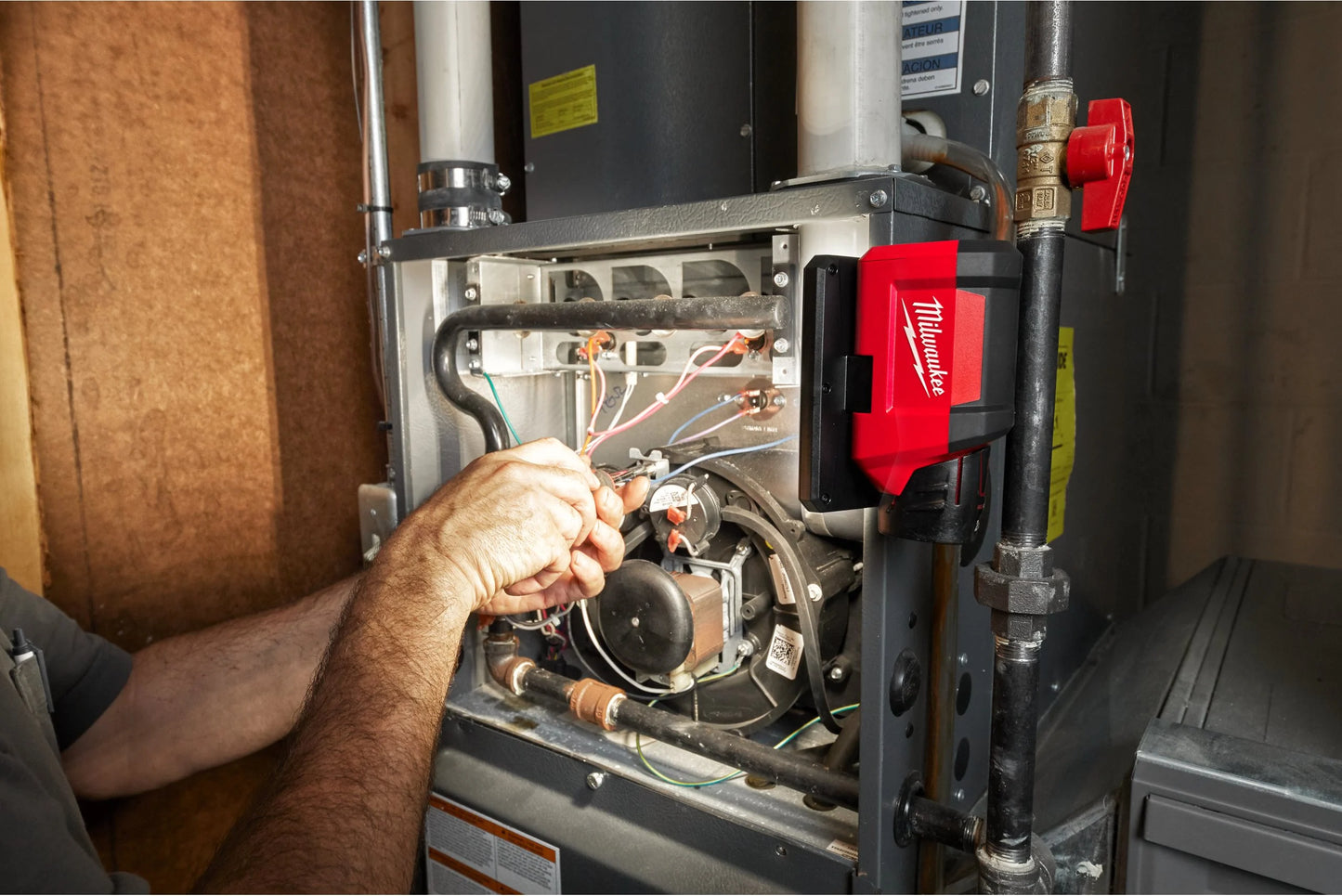 Luz de área giratória PAL-0 Milwaukee M12