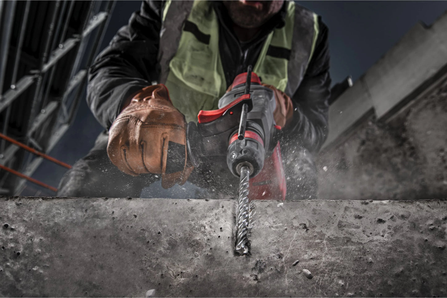 Estuche 5 brocas SDS-PLUS MX4 Milwaukee