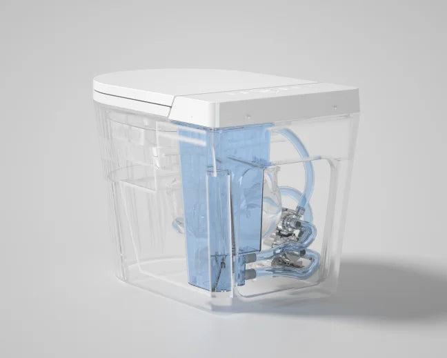 Inodoro Japonés con Smart Cleaning Mizubath Rada Suelo