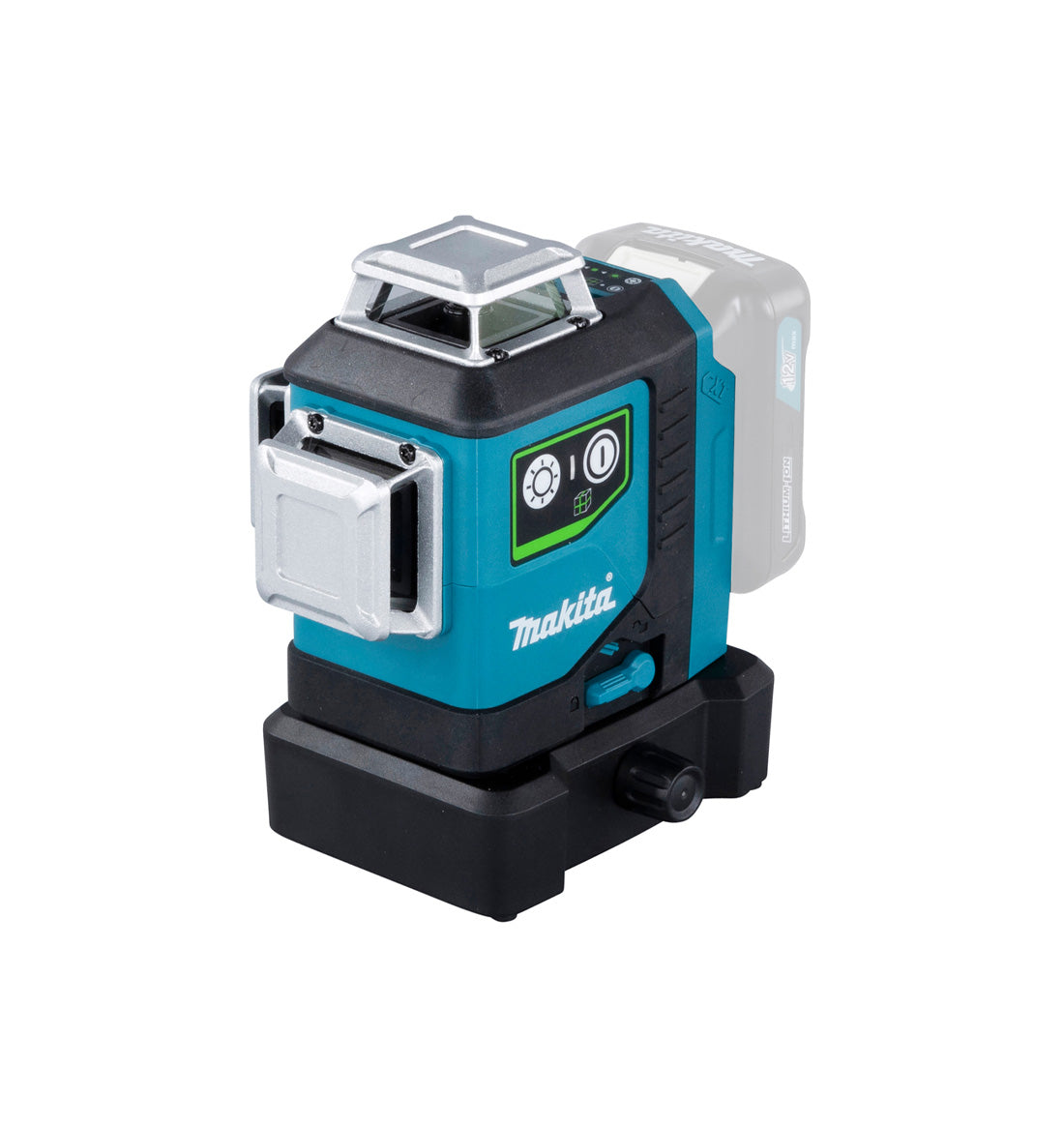 Nível laser de 3 linhas verdes 360º 12V CXT Makita SK700GD