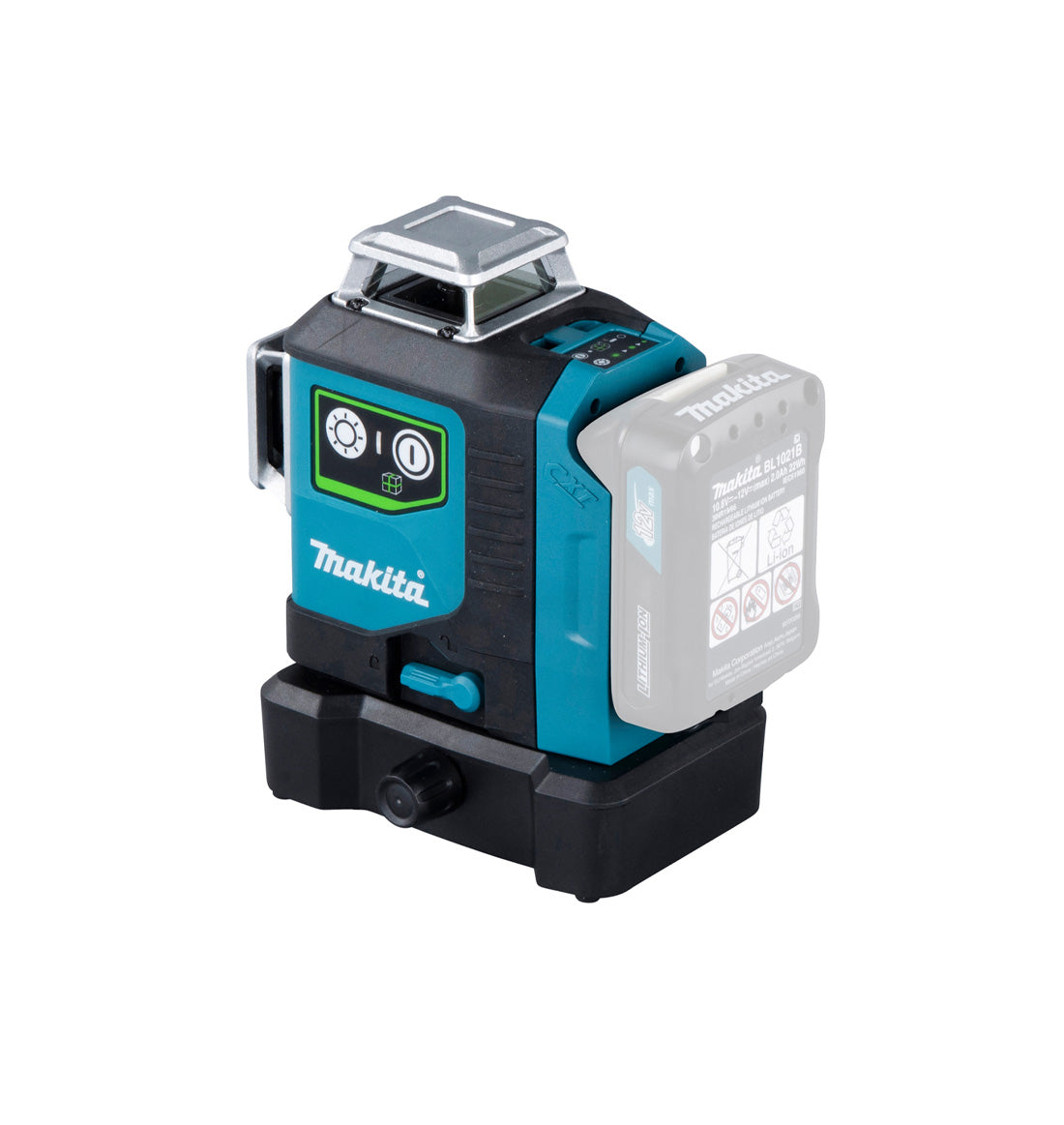 Nível laser de 3 linhas verdes 360º 12V CXT Makita SK700GD