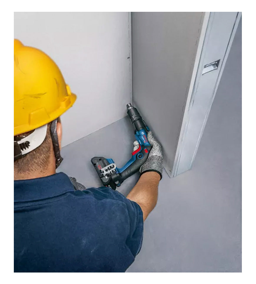 Aparafusadora a bateria para placas de gesso 18V 2bat 4Ah + carregador + mala de transporte Bosh GTB 18V-45