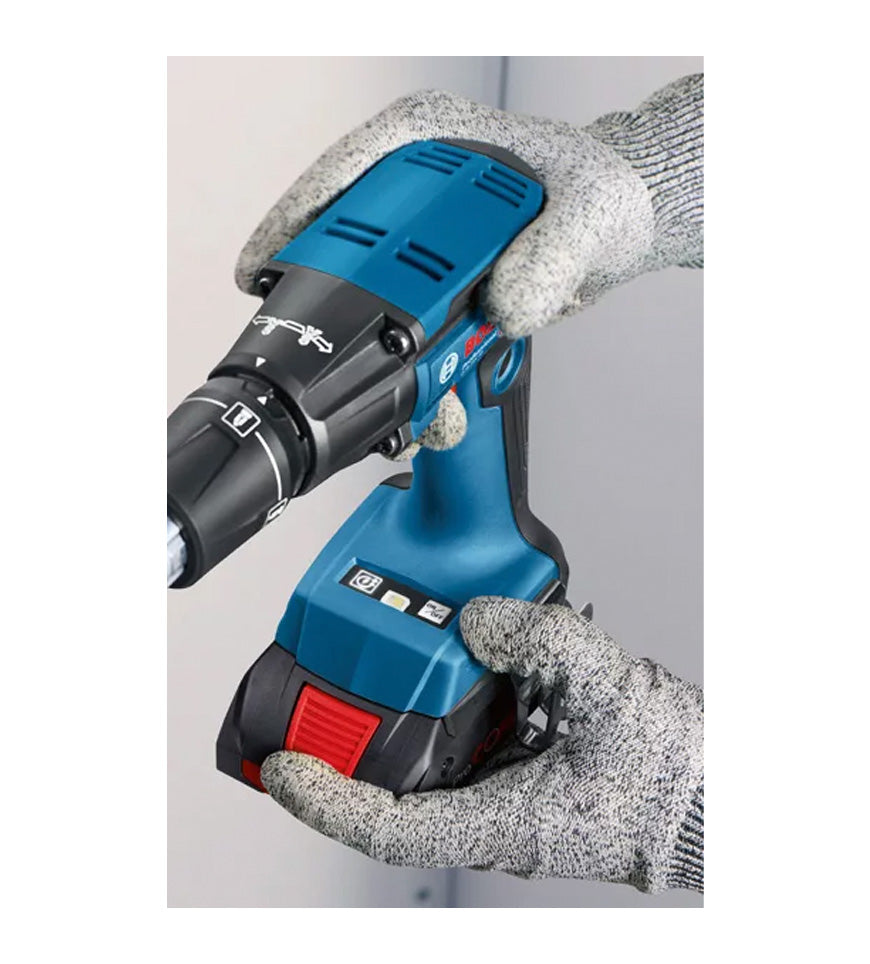 Aparafusadora a bateria para placas de gesso 18V 2bat 4Ah + carregador + mala de transporte Bosh GTB 18V-45