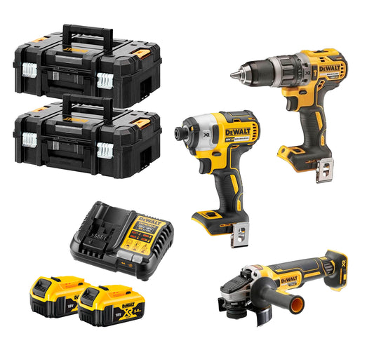 Kit 3 ferramentas 18V XR Dewalt DCK384P2T