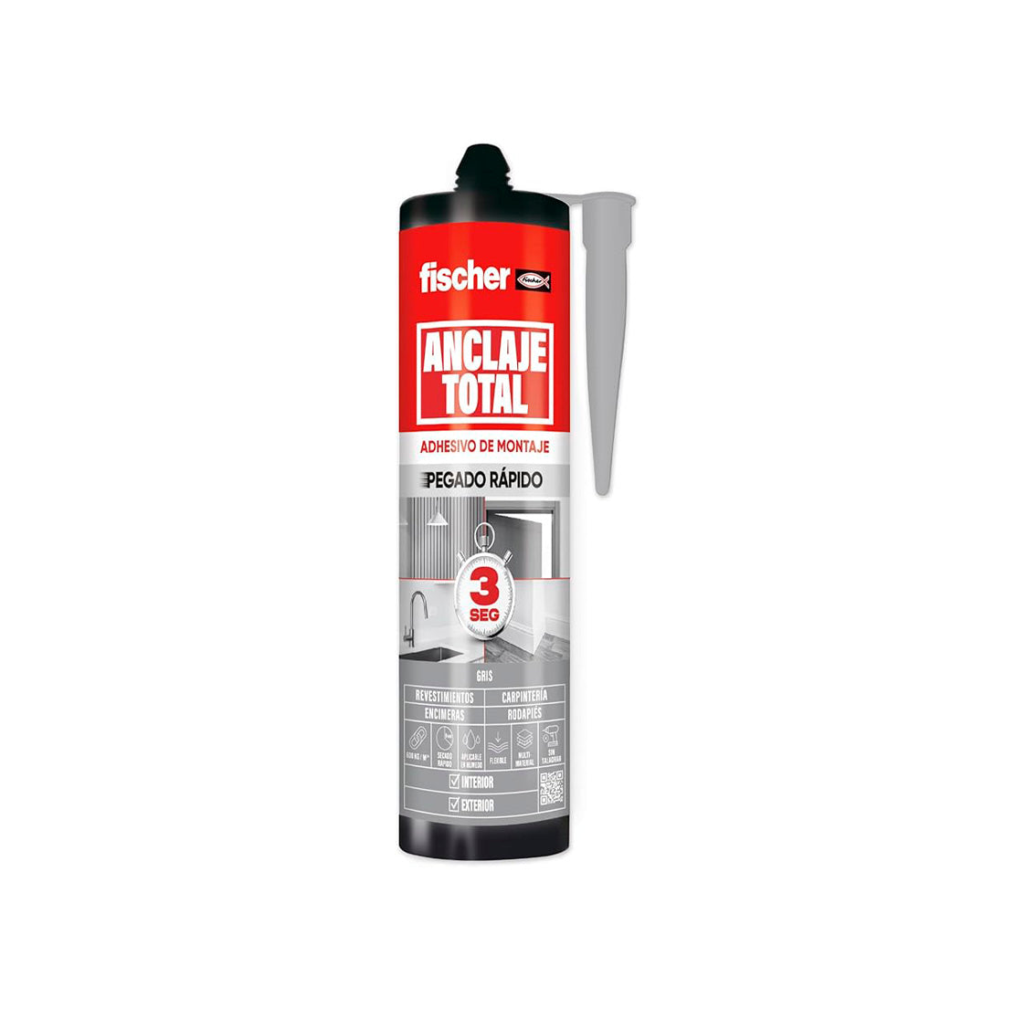 Fischer Total Anchorage Adesivo de Montagem de Fixação Rápida 290ml