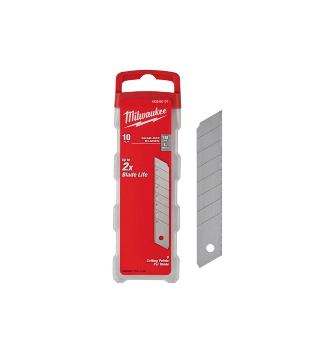 Hojas para cutter 18-25mm 10uds Milwaukee