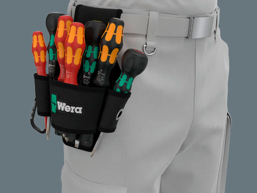 Conjunto de bolsas para cinto 2 8 peças Wera 9621