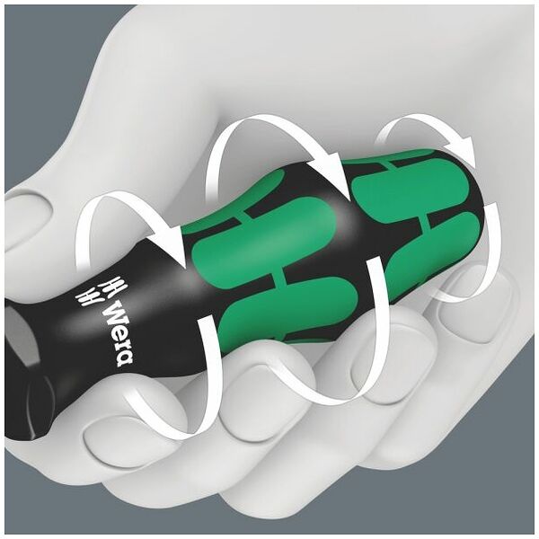 Braçadeira de porca de chave de fendas 7x125mm Wera 395