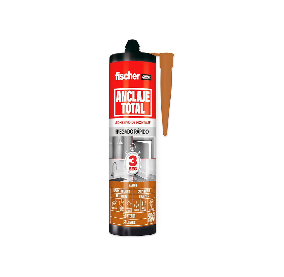 Fischer Total Anchorage Adesivo de Montagem de Fixação Rápida 290ml