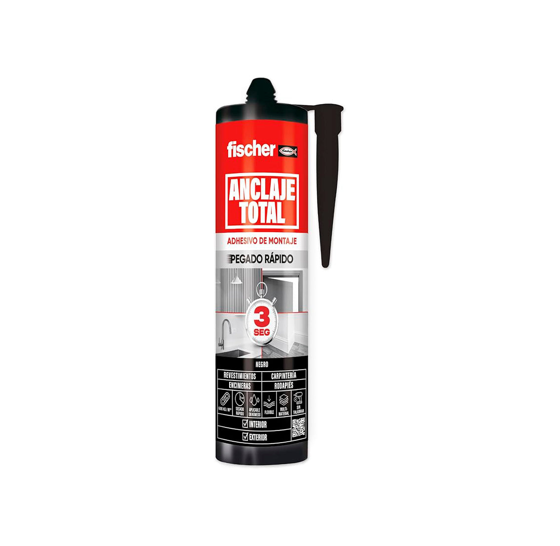 Fischer Total Anchorage Adesivo de Montagem de Fixação Rápida 290ml