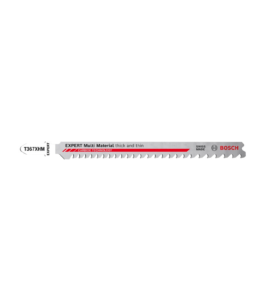 Lâmina de serra de recorte Expert Multi Material 132 mm T 367 XHM 3 unidades Bosch